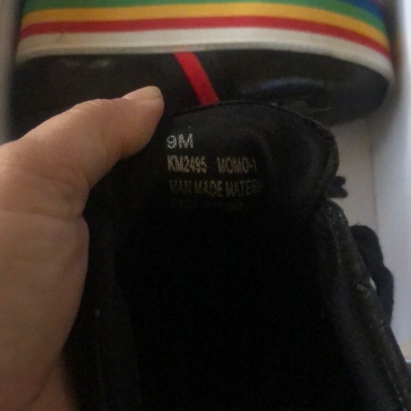 Rainbow Pride Platform Sneakers Performance Dance - Picture 7 of 8